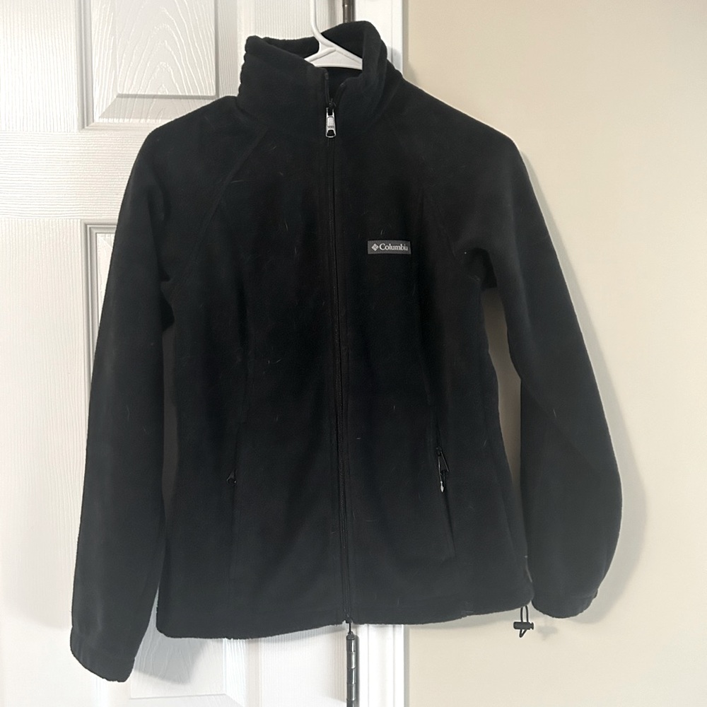 Womens Columbia NWOT Black Fleece Jacket